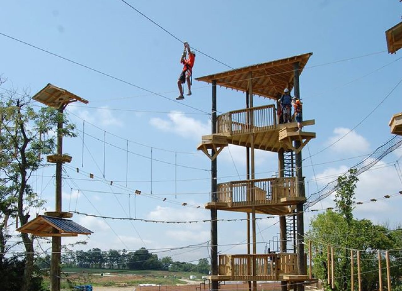 aerial challenge course at the ark encounter